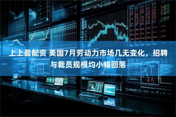 上上盈配资 美国7月劳动力市场几无变化，招聘与裁员规模均小幅回落